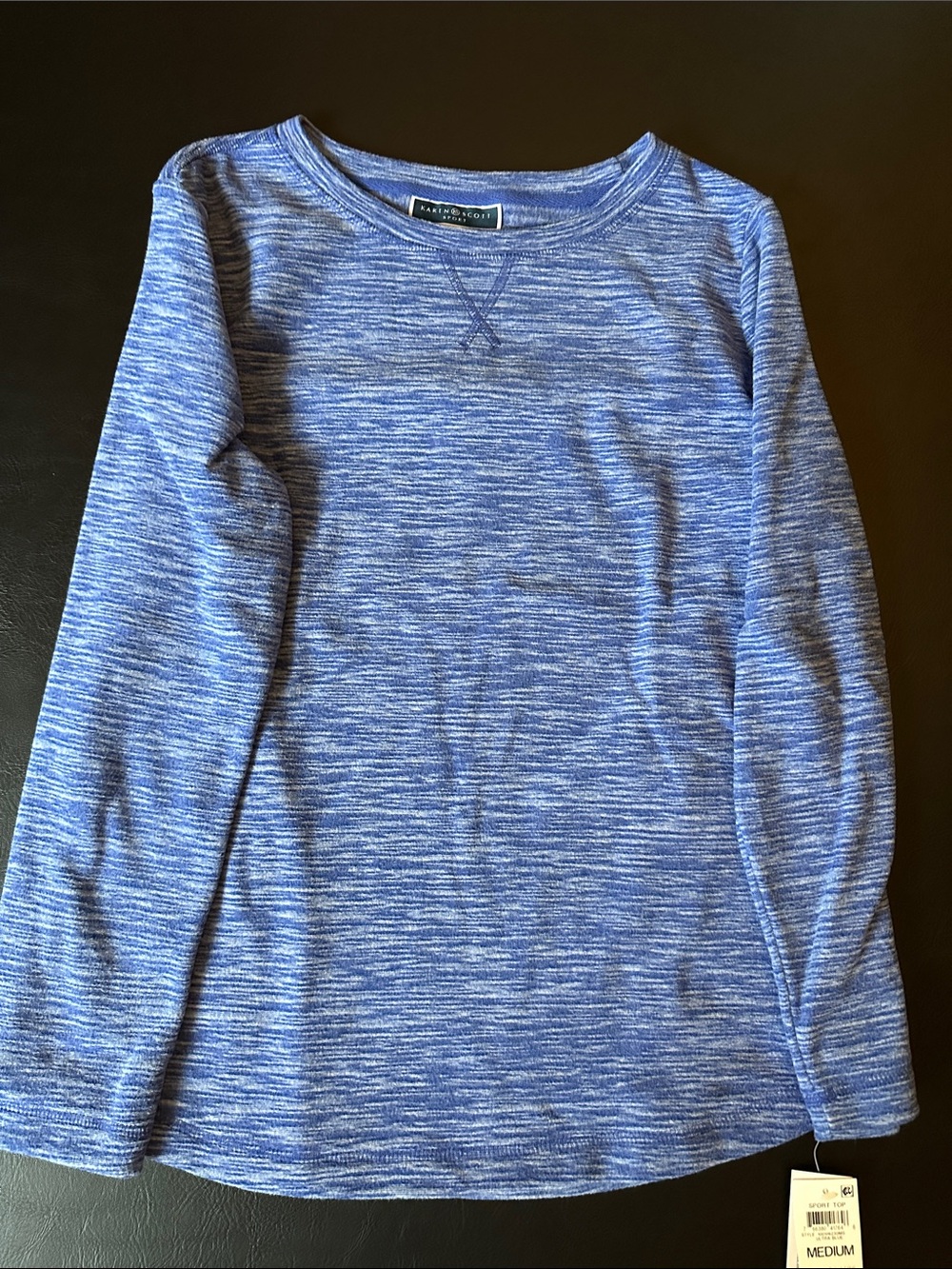 Karen Scott Fleece Top